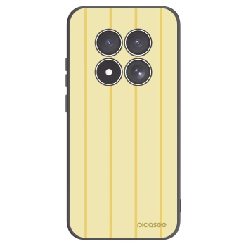 Picasee Μαύρη θήκη σιλικόνης για Xiaomi Redmi Note 15 Pro 4G - Liquid sunshine