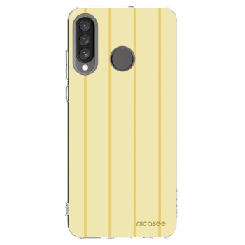Picasee διαφανής θήκη σιλικόνης Huawei P30 Lite - Liquid sunshine