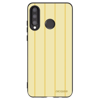 Picasee Μαύρη θήκη σιλικόνης για Huawei P30 Lite - Liquid sunshine