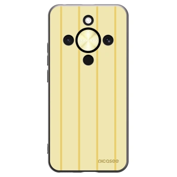 Picasee Μαύρη θήκη σιλικόνης για Honor Magic8 Lite 5G - Liquid sunshine