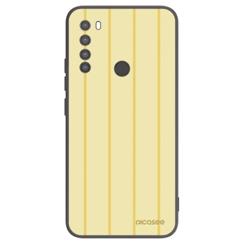 Picasee Μαύρη θήκη σιλικόνης για Xiaomi Redmi Note 8 - Liquid sunshine