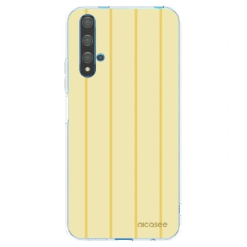 Picasee διαφανής θήκη σιλικόνης Huawei Nova 5T - Liquid sunshine