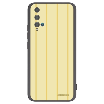 Picasee Μαύρη θήκη σιλικόνης για Huawei Nova 5T - Liquid sunshine