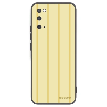 Picasee Μαύρη θήκη σιλικόνης για Samsung Galaxy S20 G980F - Liquid sunshine
