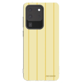 Picasee διαφανής θήκη σιλικόνης Samsung Galaxy S20 Ultra 5G G988F - Liquid sunshine