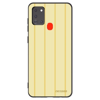 Picasee Μαύρη θήκη σιλικόνης για Samsung Galaxy A21s - Liquid sunshine