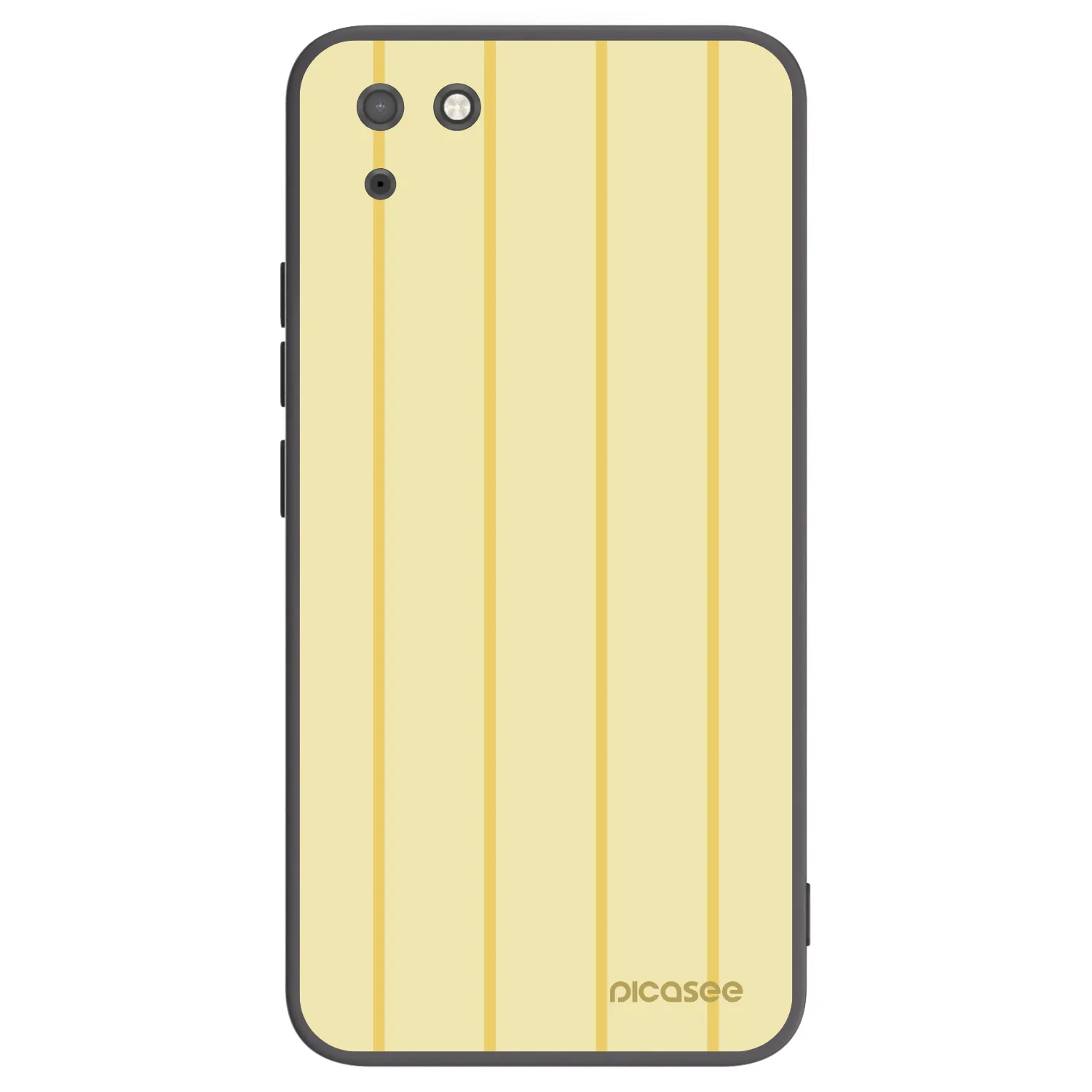 Picasee Μαύρη θήκη σιλικόνης για Huawei Y5P - Liquid sunshine