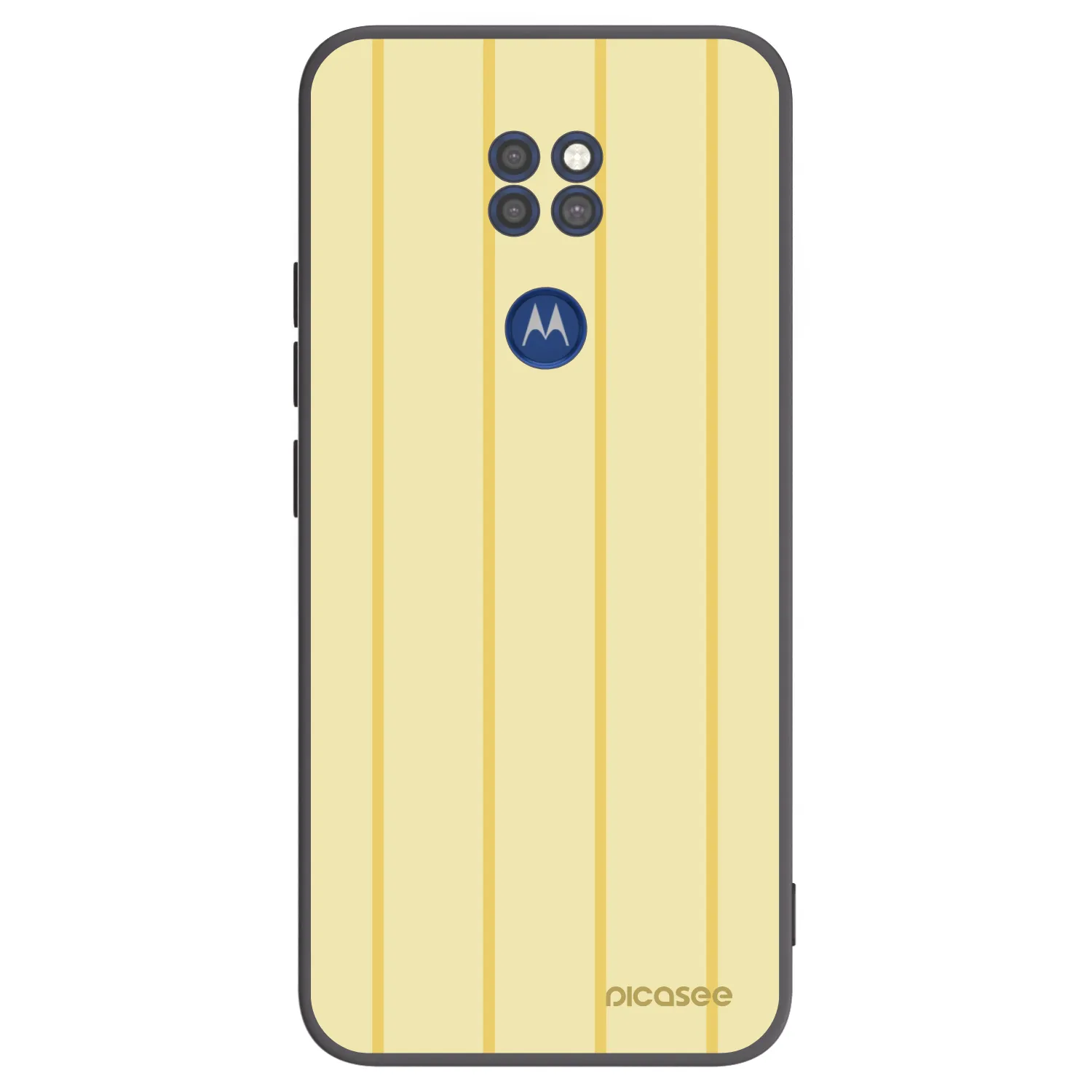 Picasee Μαύρη θήκη σιλικόνης για Motorola Moto G9 Play - Liquid sunshine