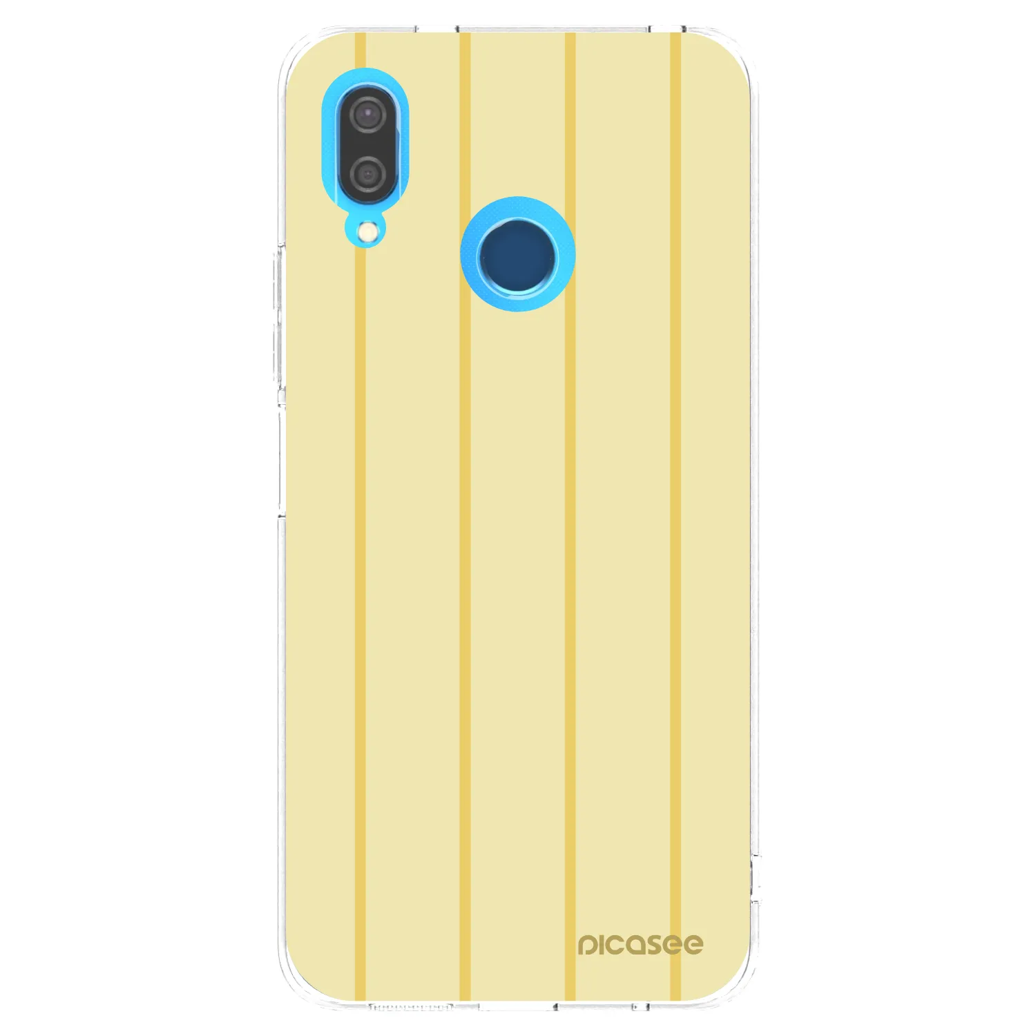 Picasee διαφανής θήκη σιλικόνης Huawei P20 Lite - Liquid sunshine