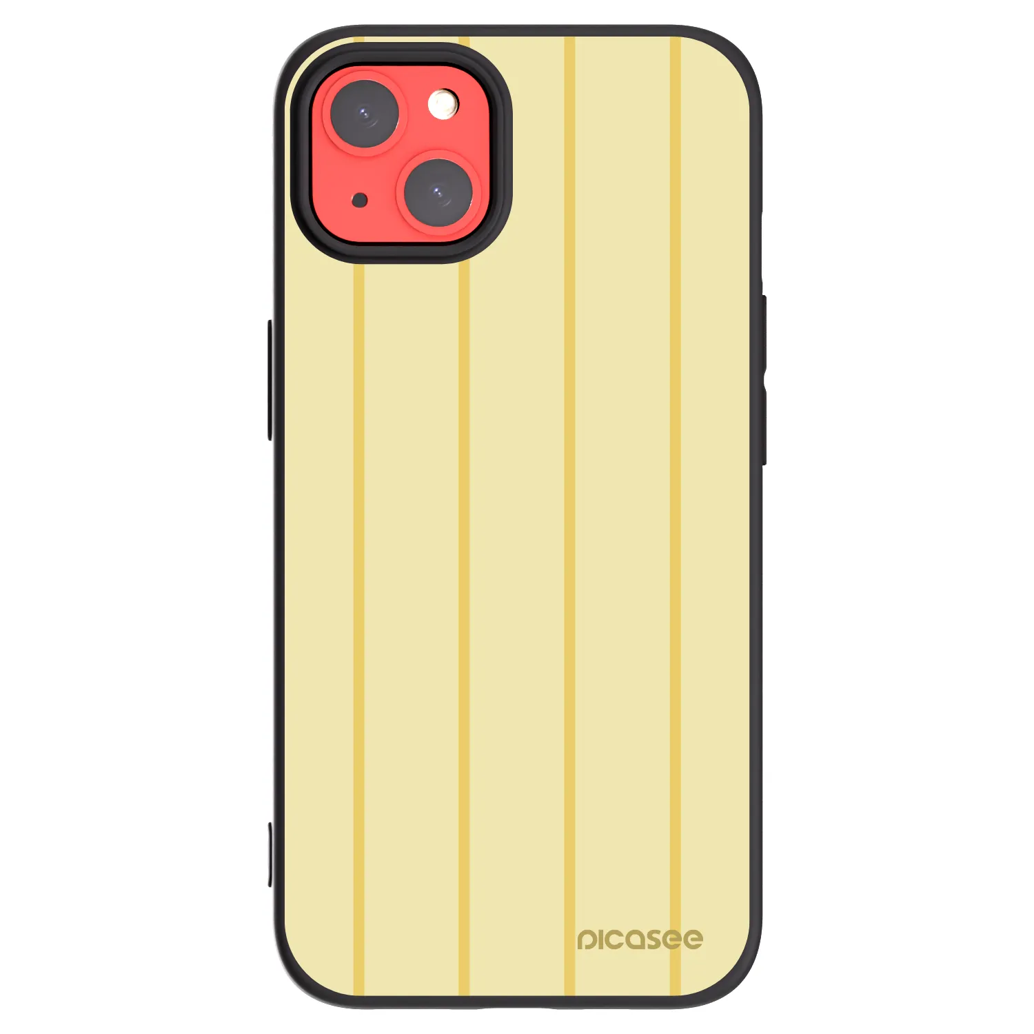 Picasee Μαύρη θήκη σιλικόνης για Apple iPhone 13 - Liquid sunshine