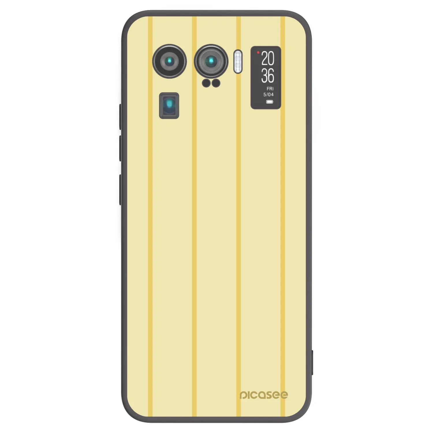Picasee Μαύρη θήκη σιλικόνης για Xiaomi Mi 11 Ultra - Liquid sunshine
