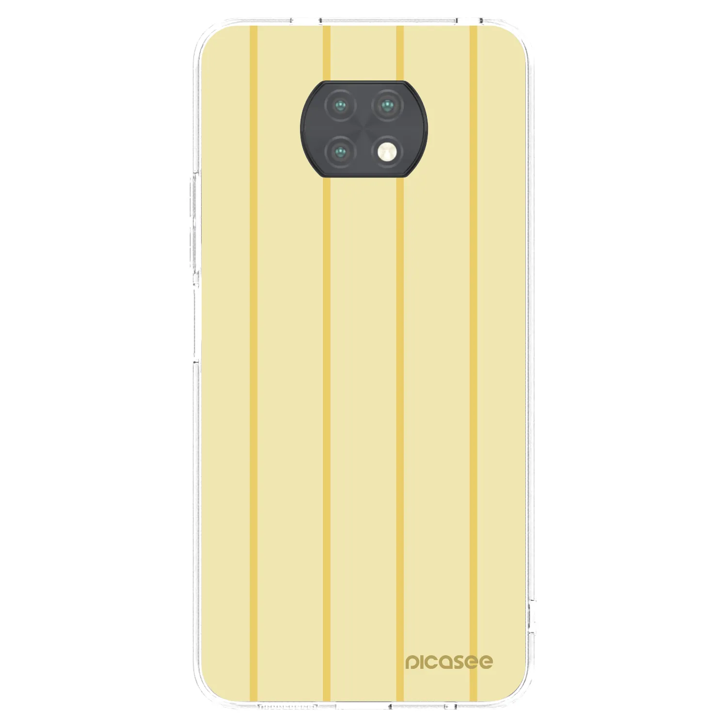 Picasee διαφανής θήκη σιλικόνης Xiaomi Redmi Note 9T - Liquid sunshine