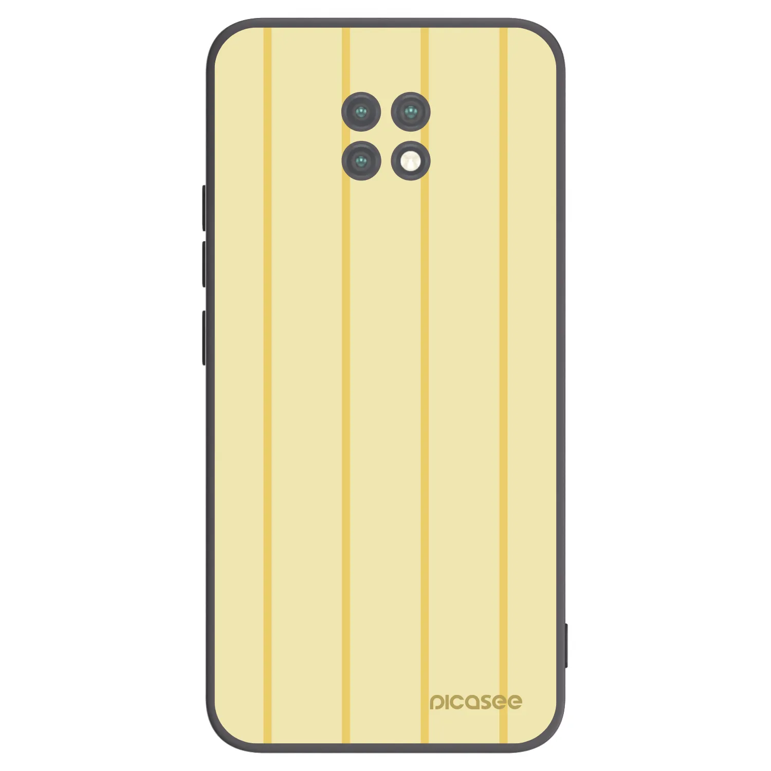 Picasee Μαύρη θήκη σιλικόνης για Xiaomi Redmi Note 9T - Liquid sunshine