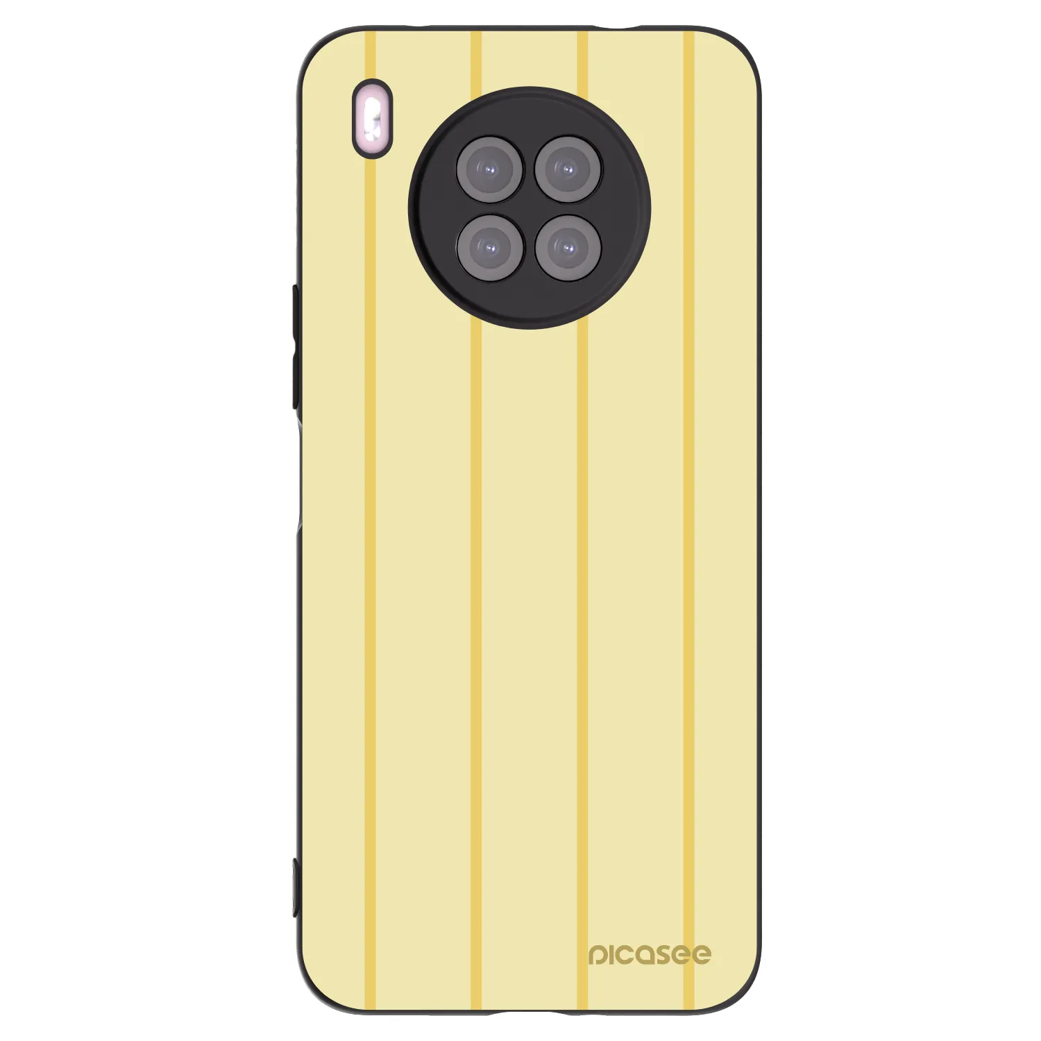 Picasee Μαύρη θήκη σιλικόνης για Huawei Nova 8i - Liquid sunshine