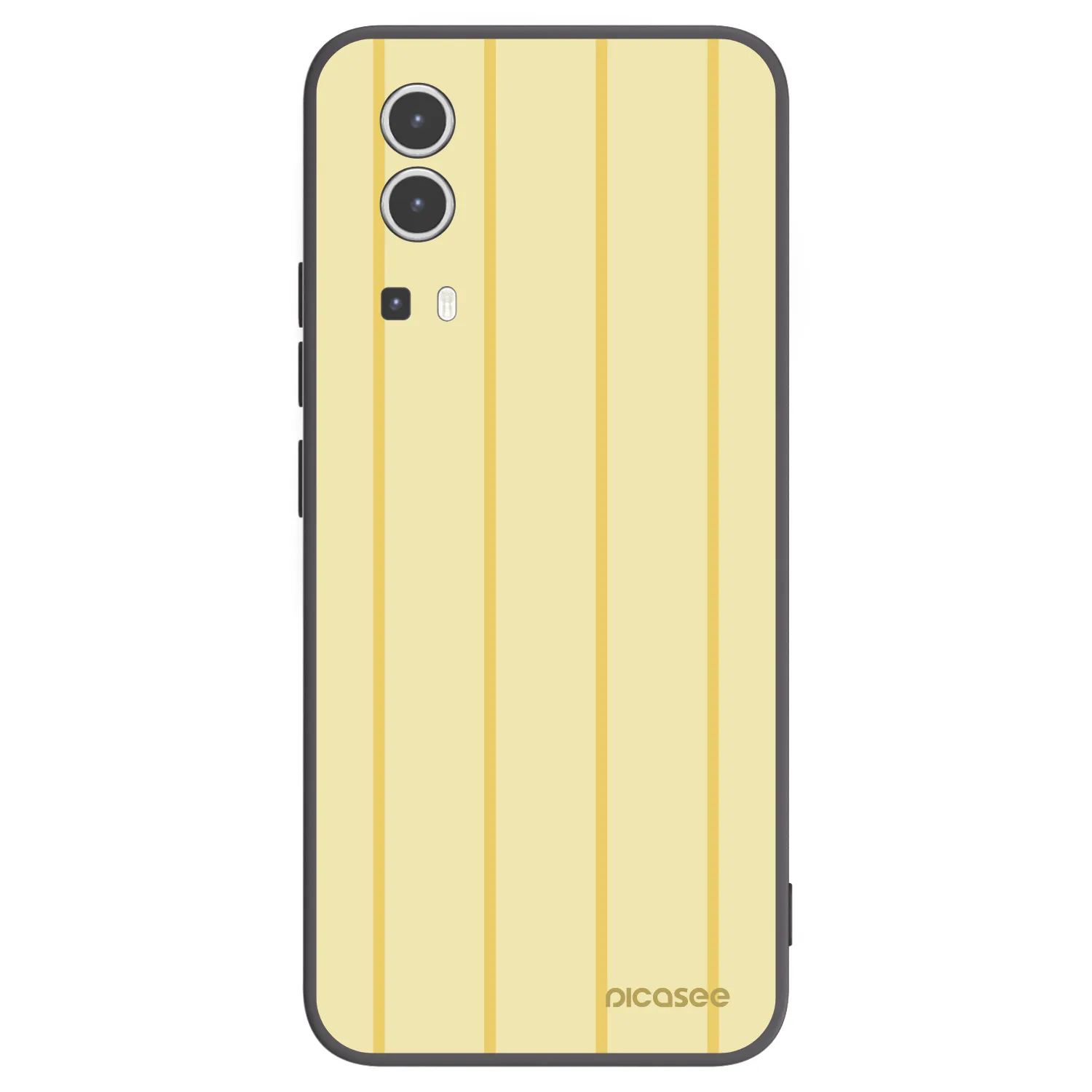 Picasee Μαύρη θήκη σιλικόνης για Vivo Y72 5G - Liquid sunshine