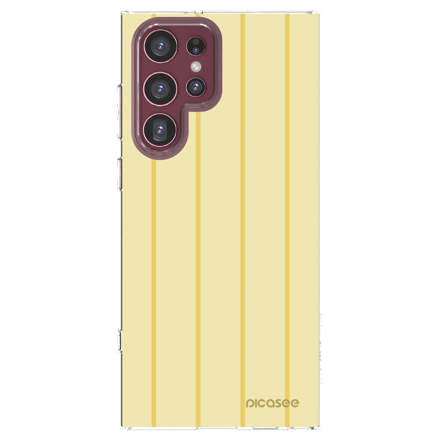 Picasee διαφανής θήκη σιλικόνης Samsung Galaxy S22 Ultra 5G - Liquid sunshine