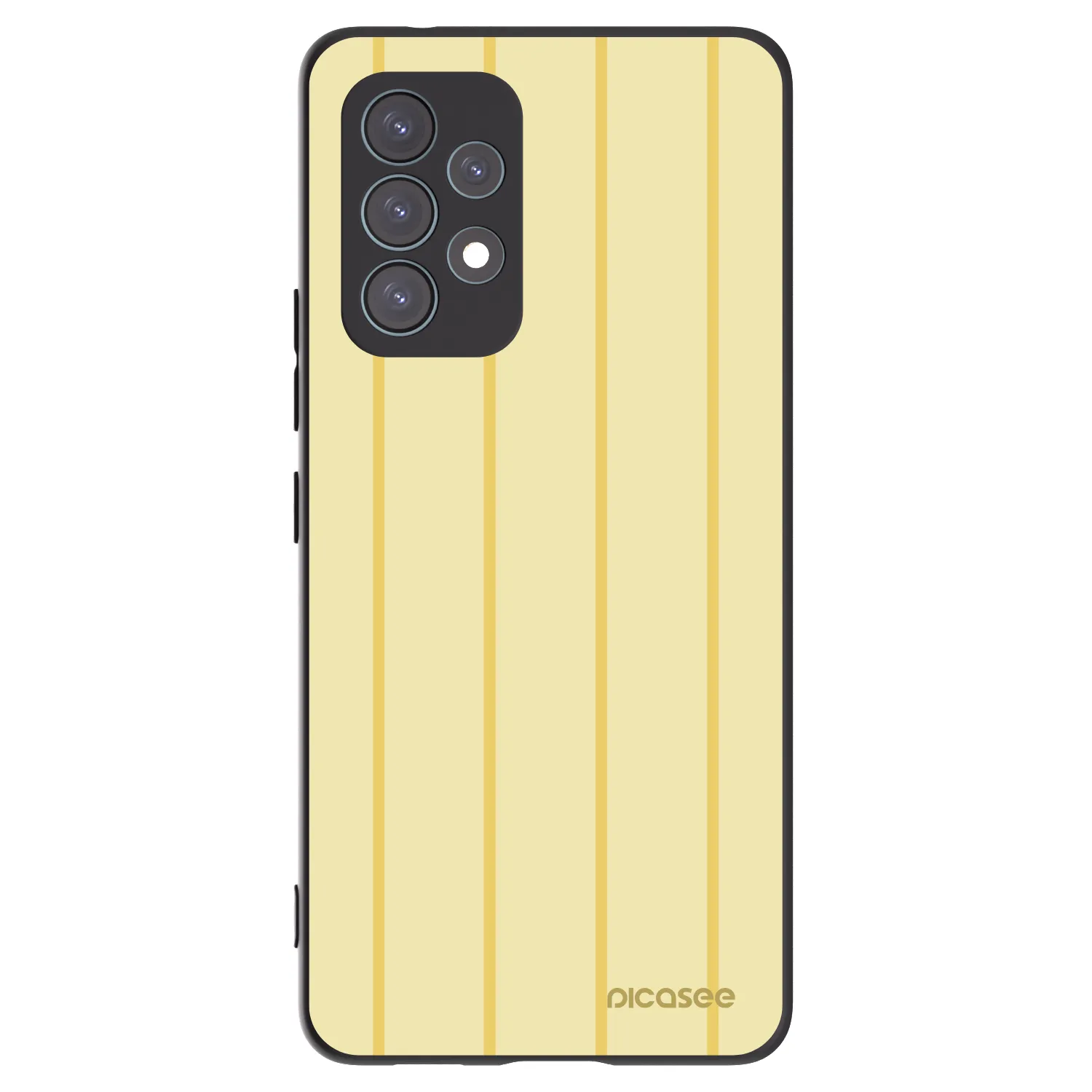 Picasee Μαύρη θήκη σιλικόνης για Samsung Galaxy A53 5G A536 - Liquid sunshine
