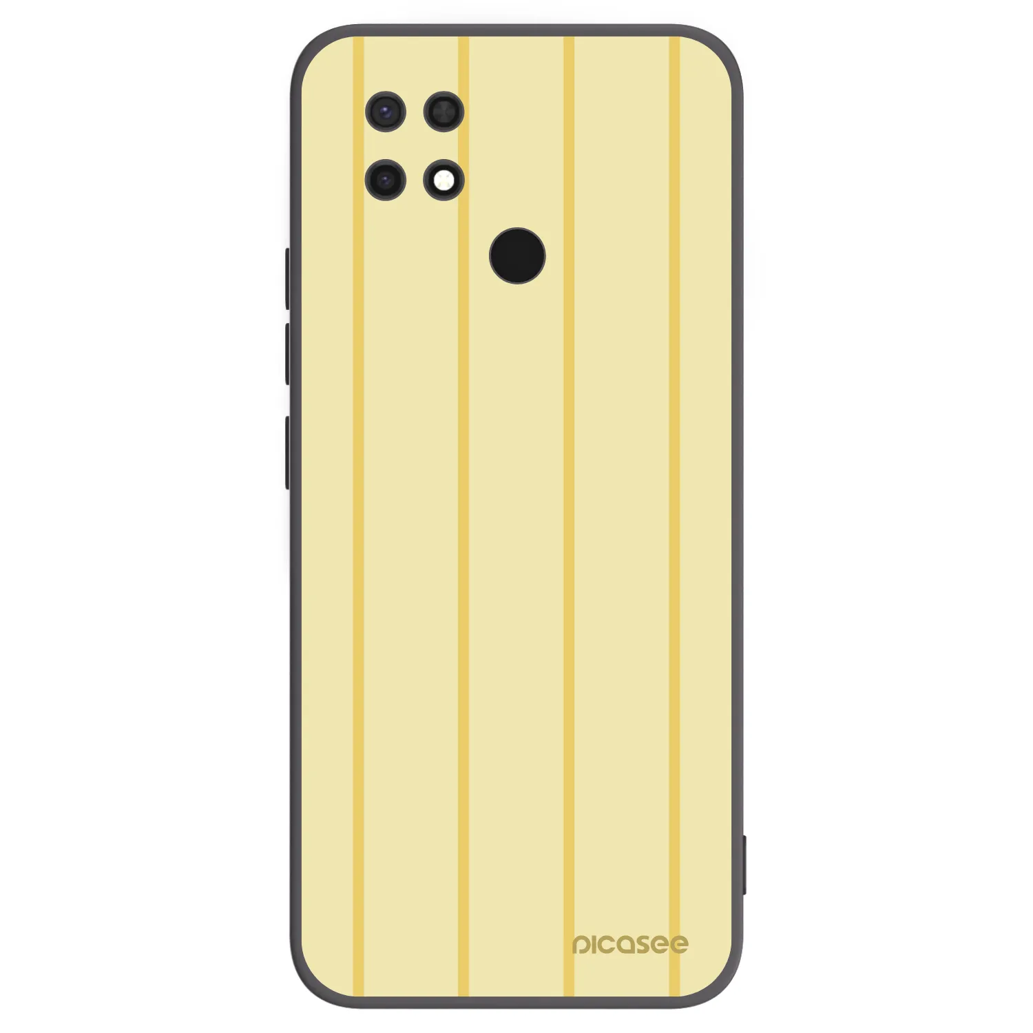 Picasee Μαύρη θήκη σιλικόνης για Xiaomi Redmi 10C - Liquid sunshine