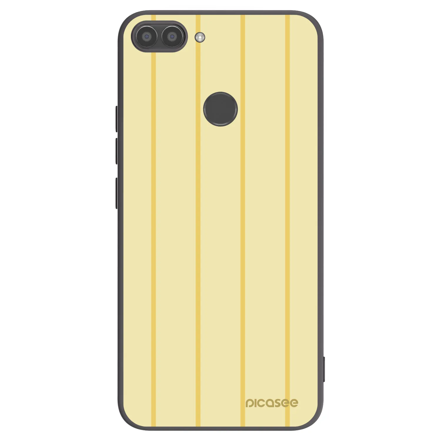 Picasee Μαύρη θήκη σιλικόνης για Huawei P Smart - Liquid sunshine