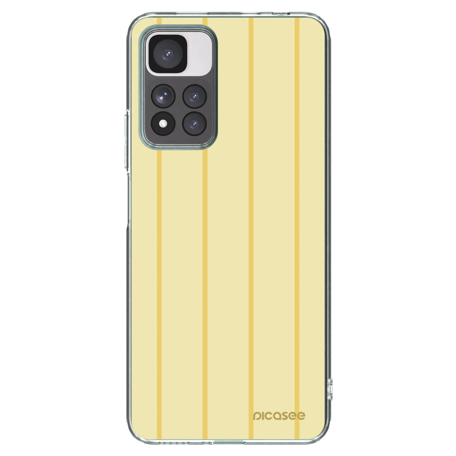 Picasee διαφανής θήκη σιλικόνης Xiaomi Redmi Note 11 Pro+ 5G - Liquid sunshine