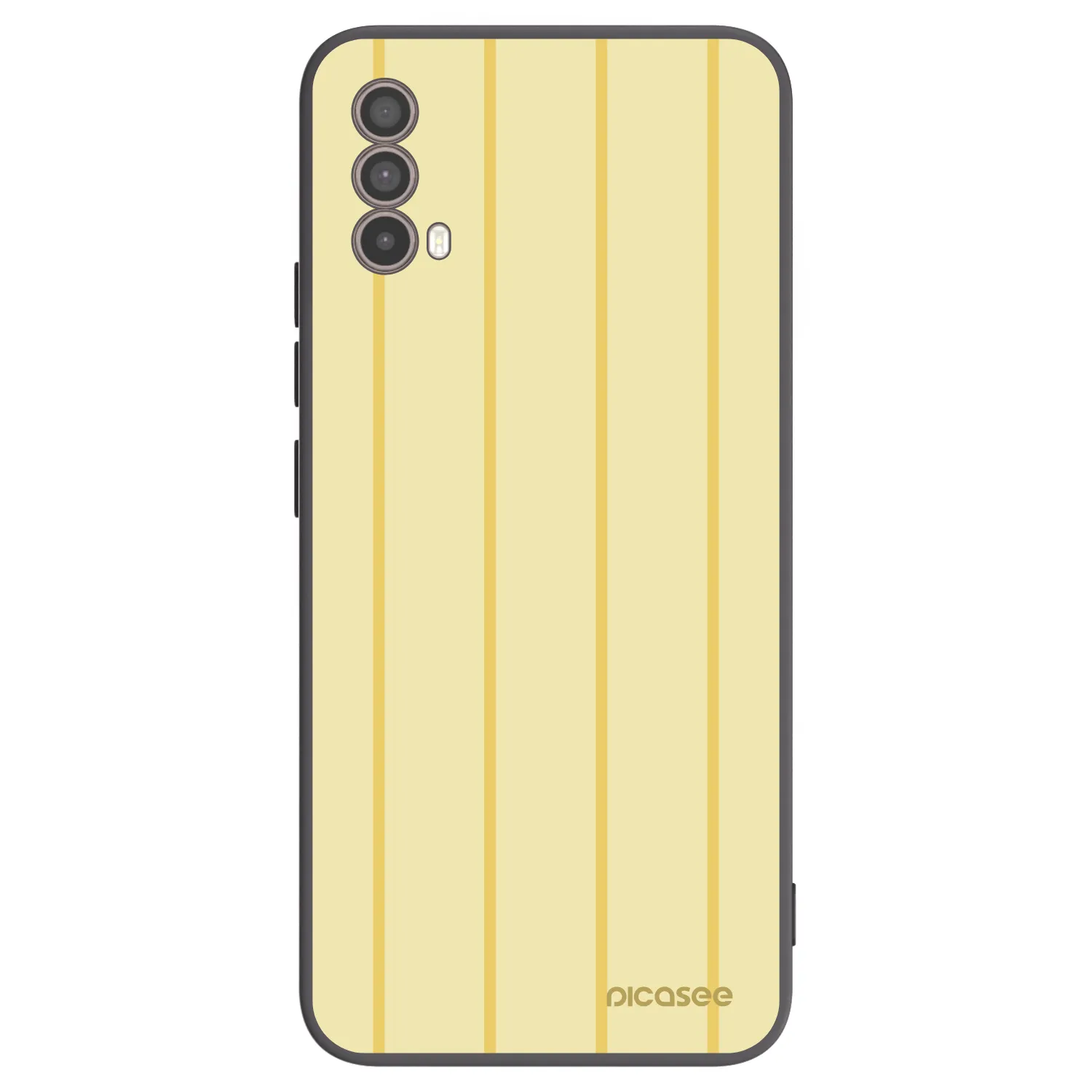 Picasee Μαύρη θήκη σιλικόνης για Motorola Moto E40 - Liquid sunshine