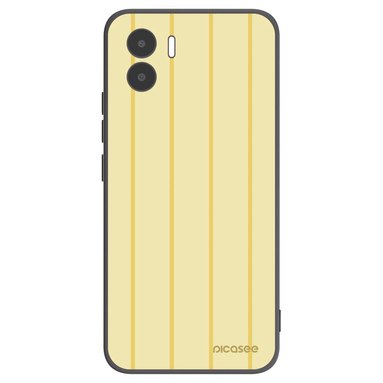 Picasee Μαύρη θήκη σιλικόνης για Xiaomi Redmi A1 - Liquid sunshine