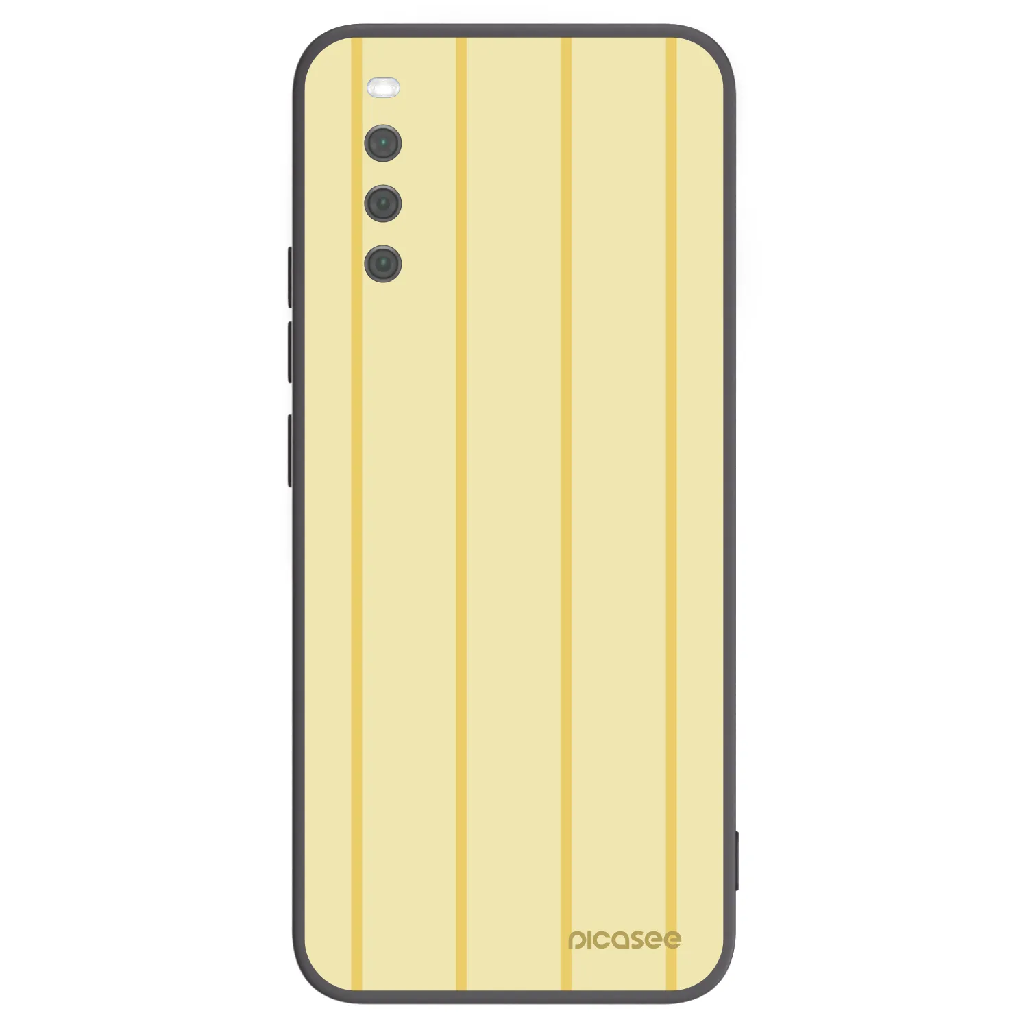 Picasee Μαύρη θήκη σιλικόνης για Sony Xperia 10 III - Liquid sunshine