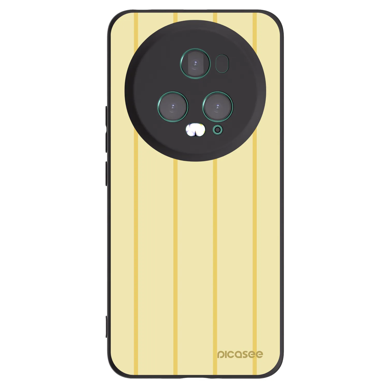 Picasee Μαύρη θήκη σιλικόνης για Honor Magic5 Pro - Liquid sunshine
