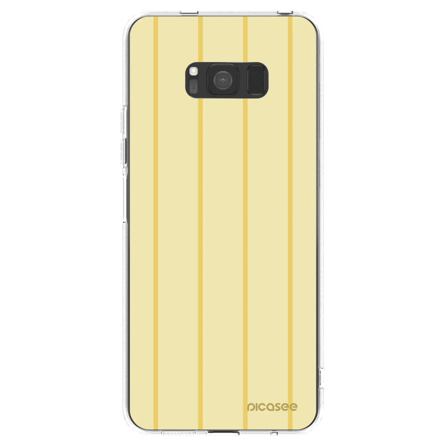 Picasee διαφανής θήκη σιλικόνης Samsung Galaxy S8 G950F - Liquid sunshine