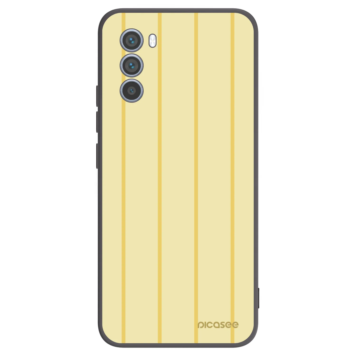 Picasee Μαύρη θήκη σιλικόνης για Motorola Moto G62 - Liquid sunshine