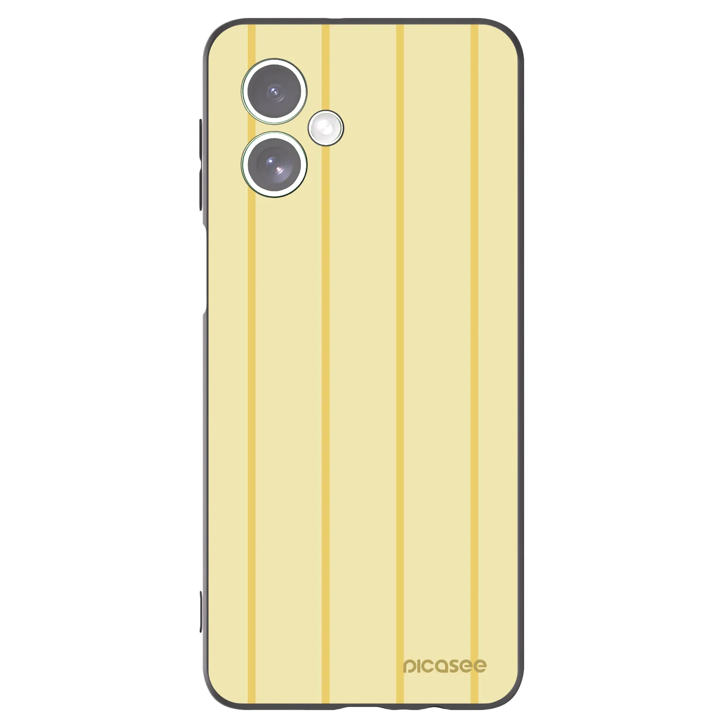 Picasee Μαύρη θήκη σιλικόνης για Motorola Moto G54 5G - Liquid sunshine