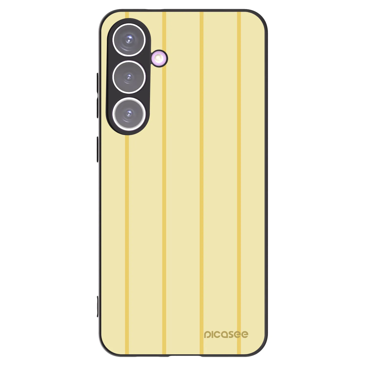 Picasee Μαύρη θήκη σιλικόνης για Samsung Galaxy S24+ S926B 5G - Liquid sunshine