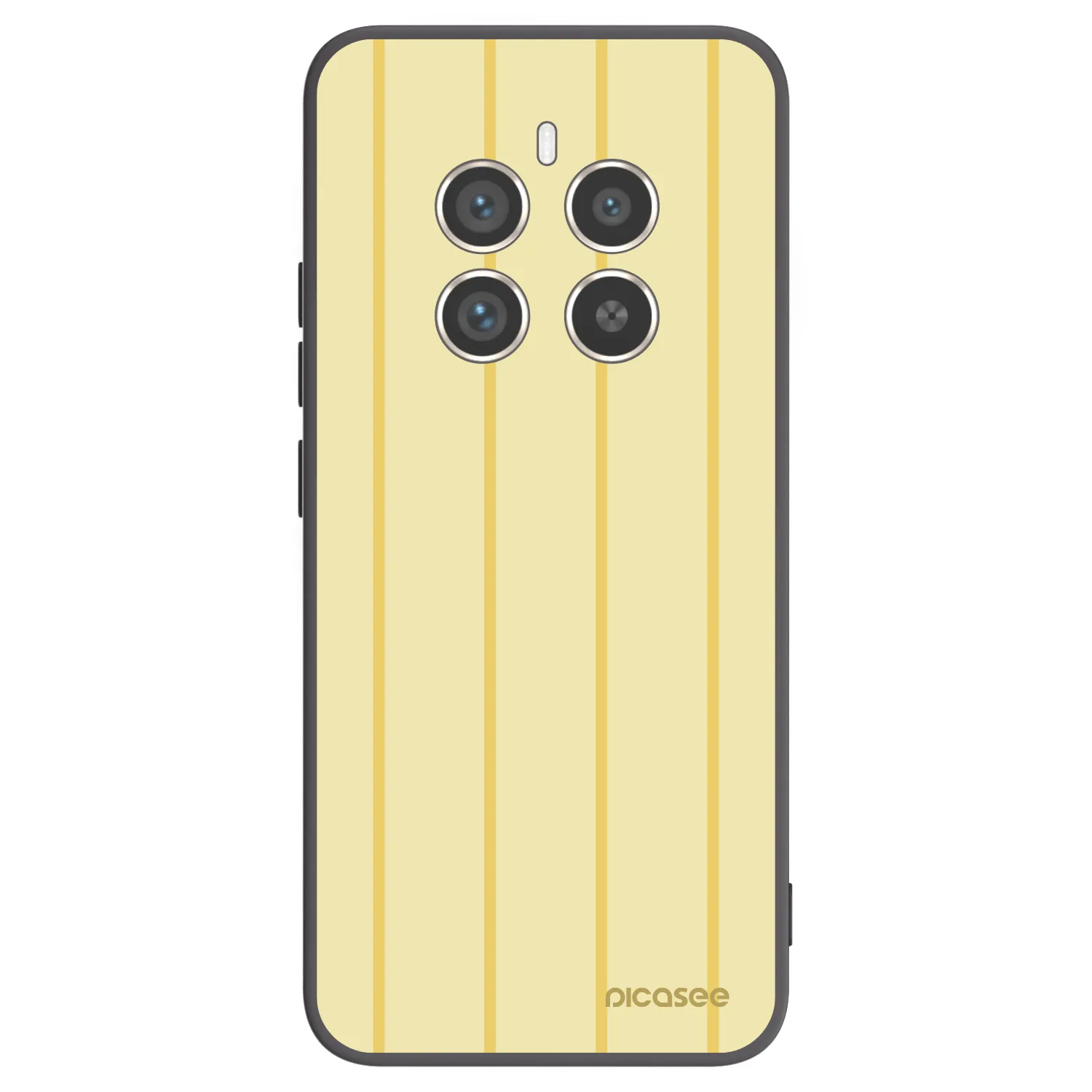 Picasee Μαύρη θήκη σιλικόνης για Realme 12 Pro 5G - Liquid sunshine