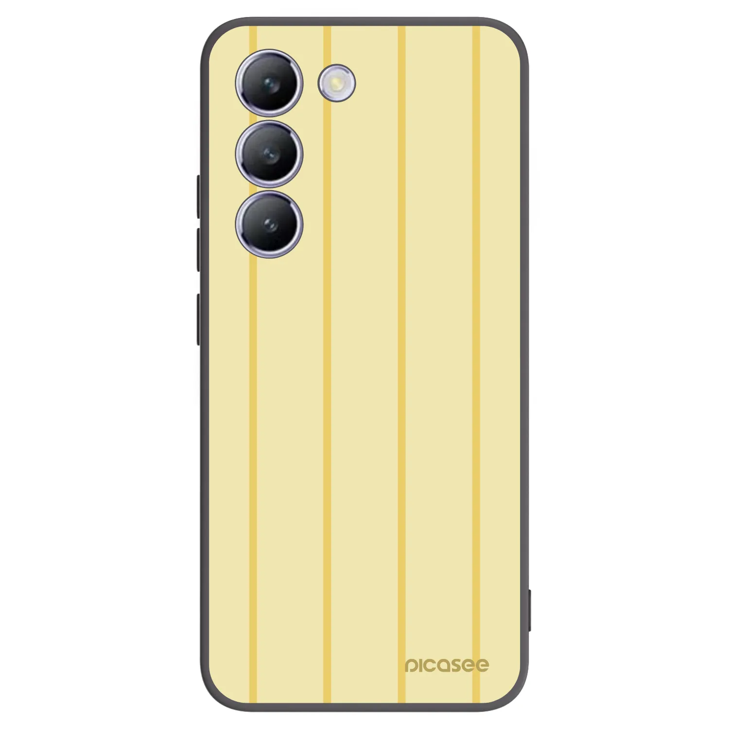 Picasee Μαύρη θήκη σιλικόνης για Vivo V40 SE 5G - Liquid sunshine