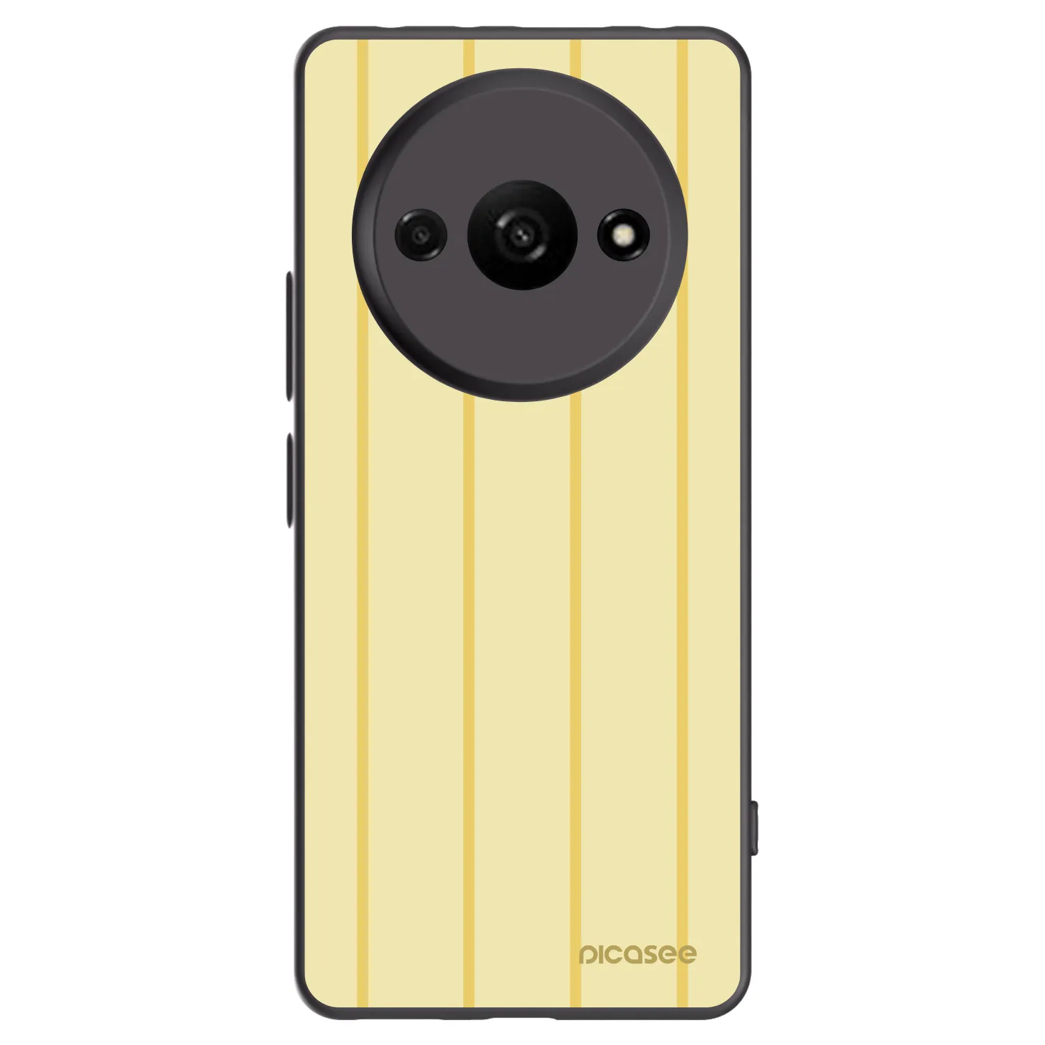 Picasee Μαύρη θήκη σιλικόνης για Xiaomi Redmi A3 - Liquid sunshine