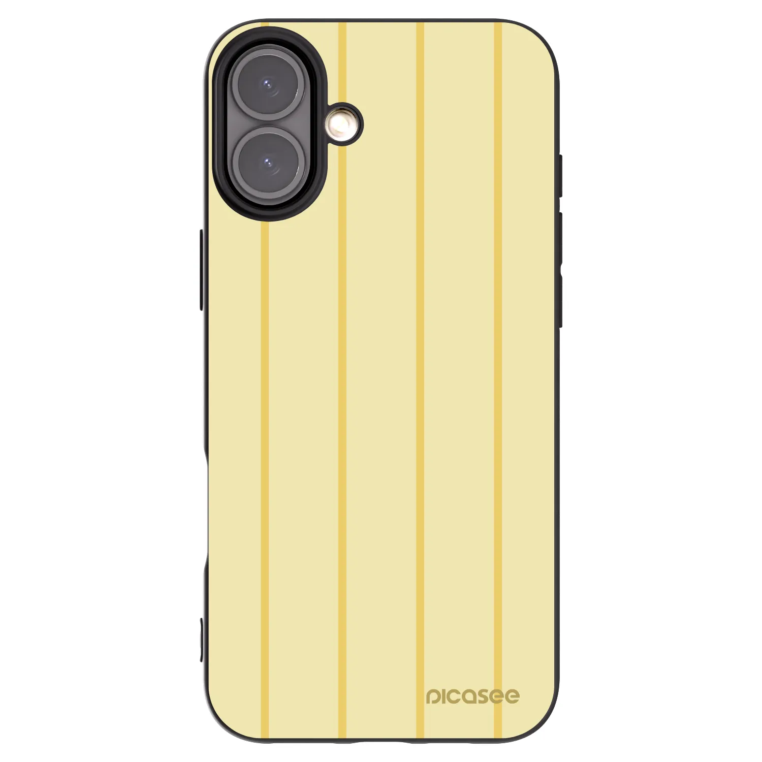 Picasee Μαύρη θήκη σιλικόνης για Apple iPhone 16 Plus - Liquid sunshine