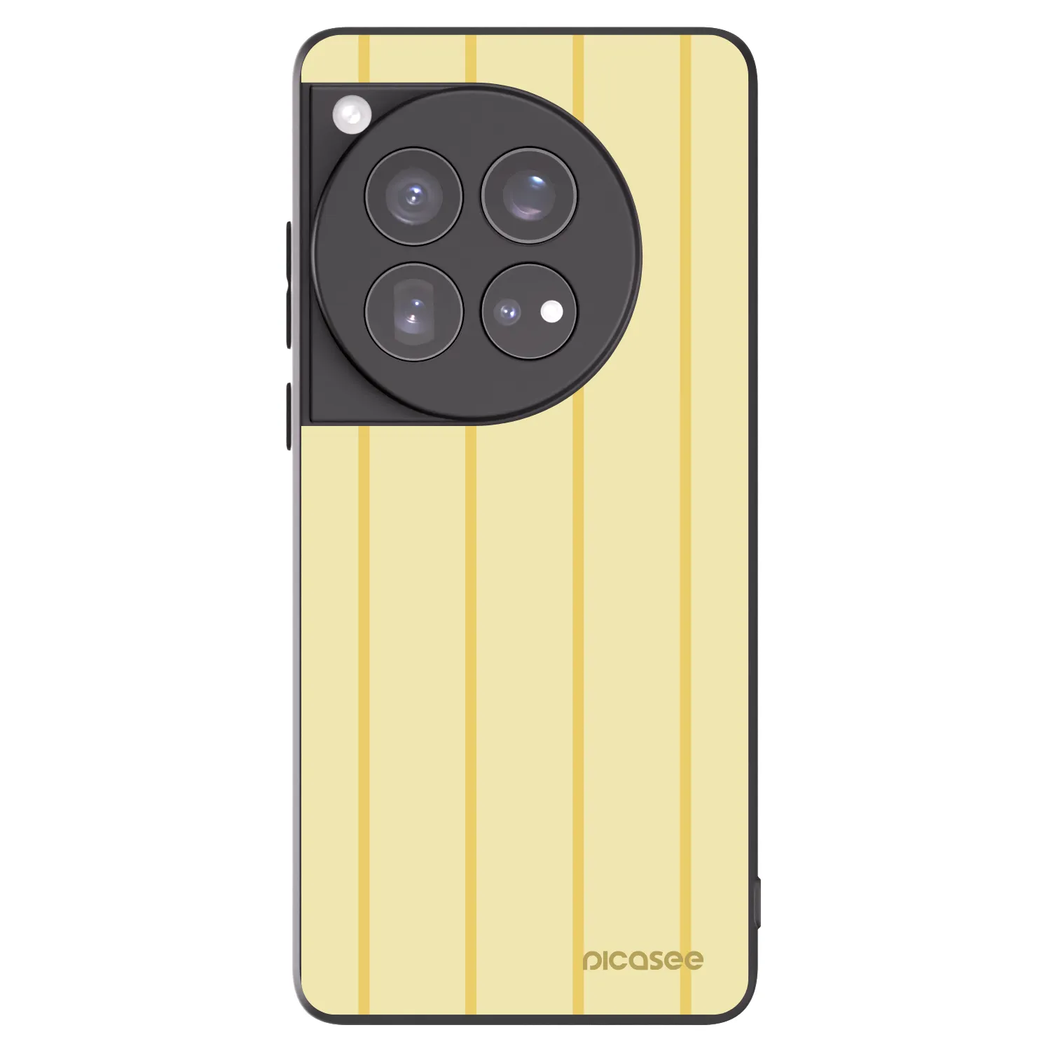 Picasee Μαύρη θήκη σιλικόνης για OnePlus 12 5G - Liquid sunshine