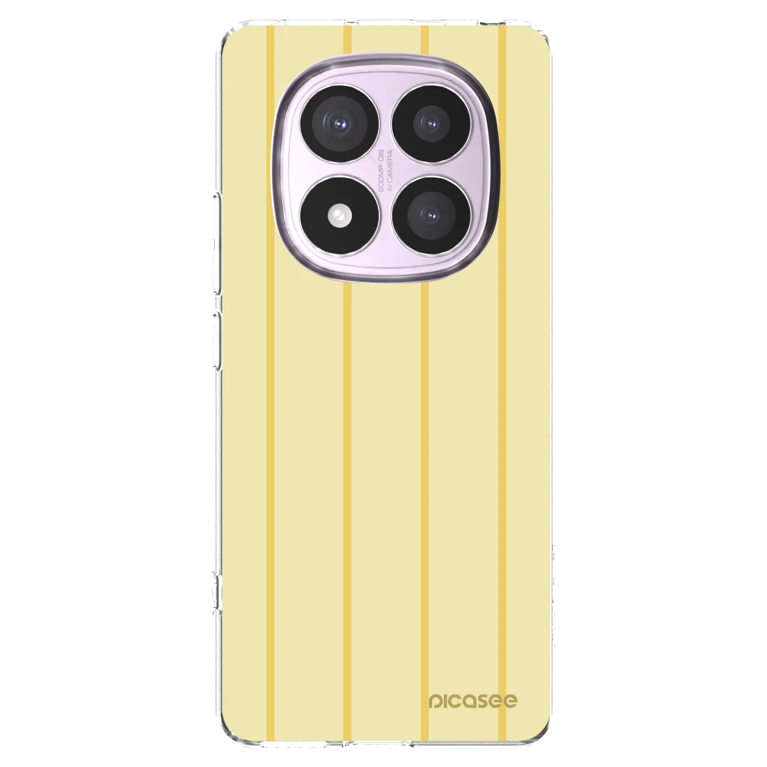 Picasee διαφανής θήκη σιλικόνης Xiaomi Redmi Note 14 Pro 5G - Liquid sunshine