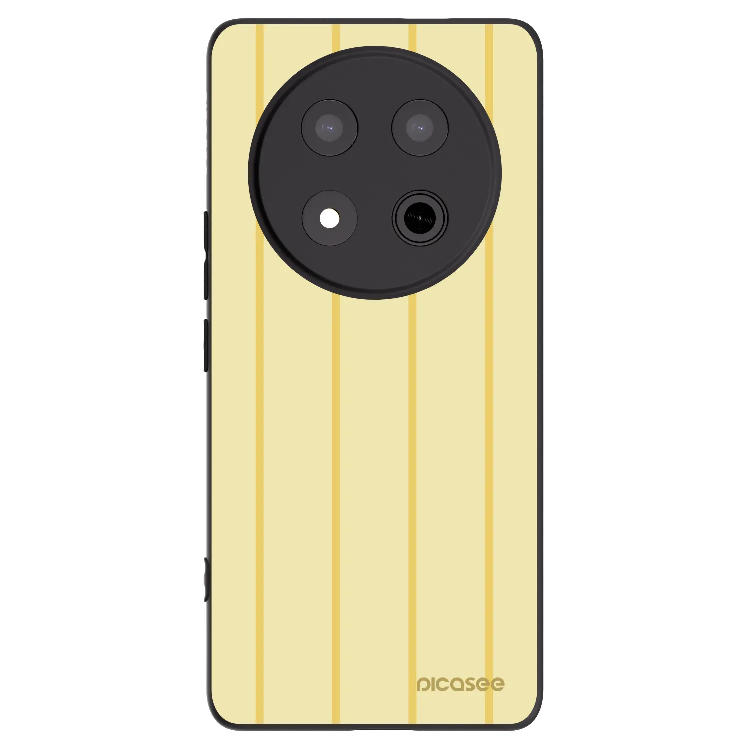 Picasee Μαύρη θήκη σιλικόνης για Honor Magic7 Lite 5G - Liquid sunshine