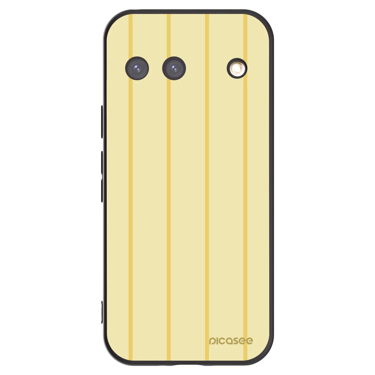 Picasee Μαύρη θήκη σιλικόνης για Google Pixel 9 - Liquid sunshine