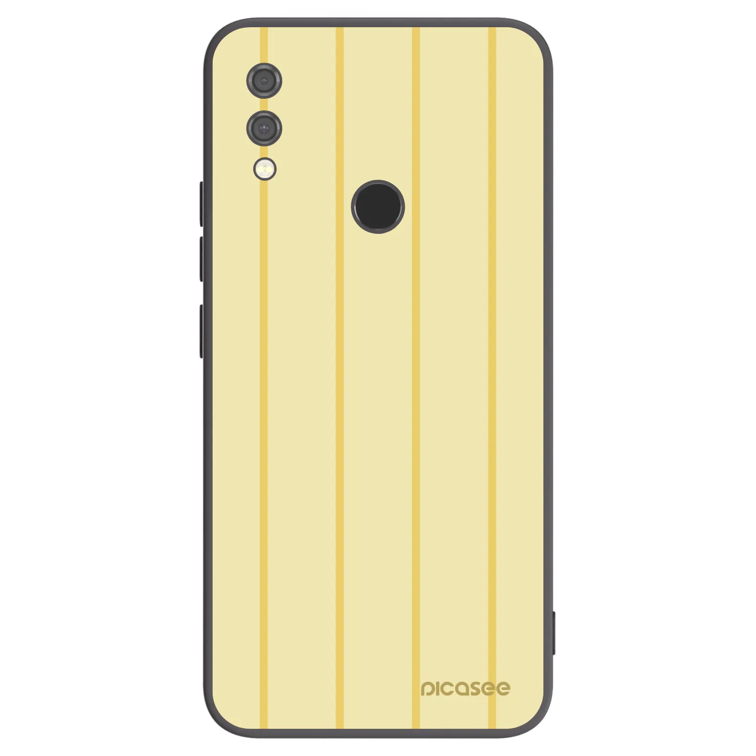 Picasee Μαύρη θήκη σιλικόνης για Xiaomi Redmi Note 7 - Liquid sunshine