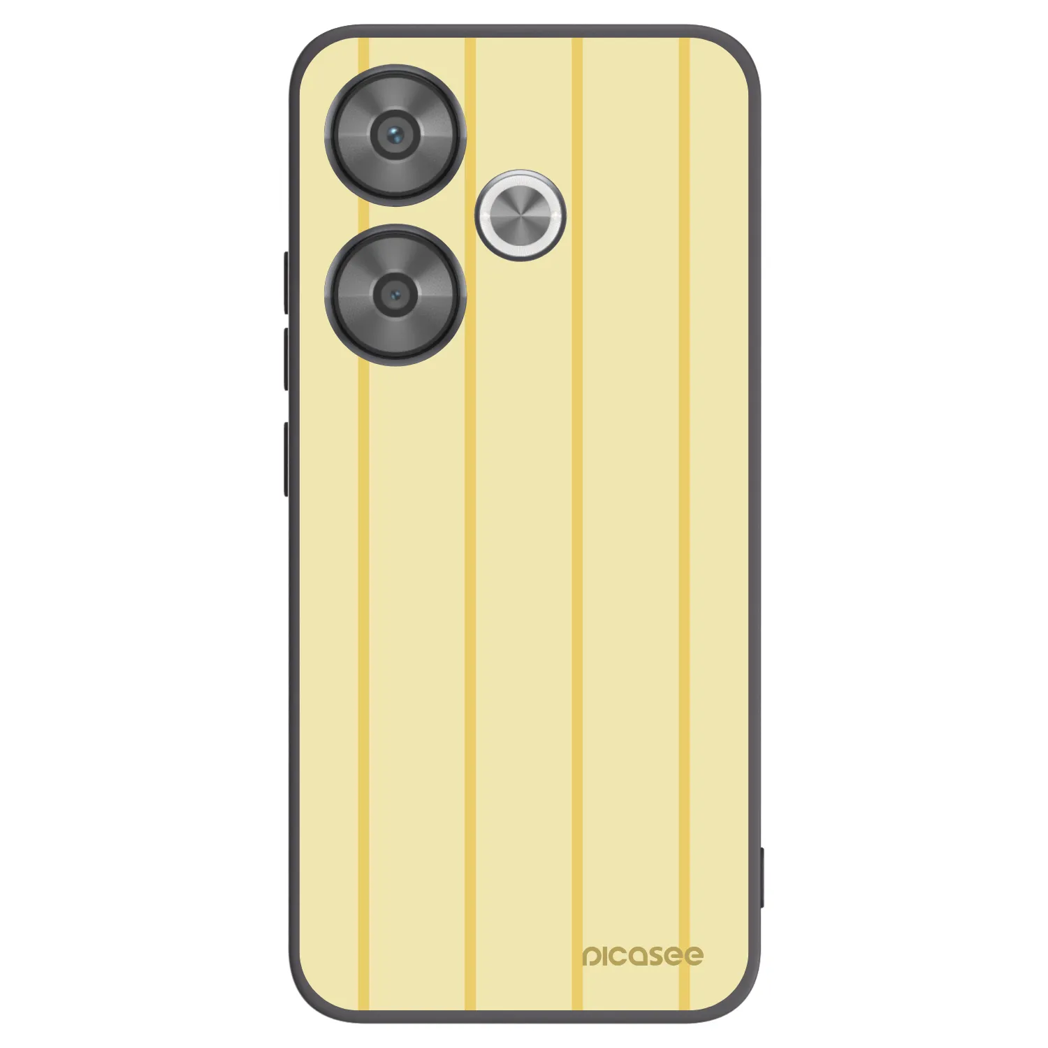 Picasee Μαύρη θήκη σιλικόνης για Xiaomi Poco F6 - Liquid sunshine