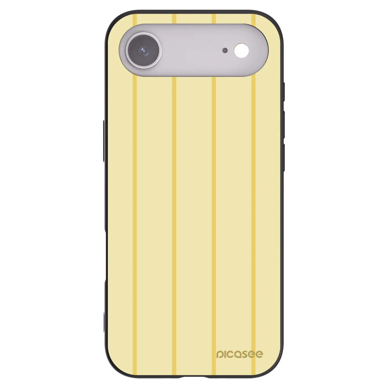 Picasee Μαύρη θήκη σιλικόνης για Apple iPhone Air - Liquid sunshine