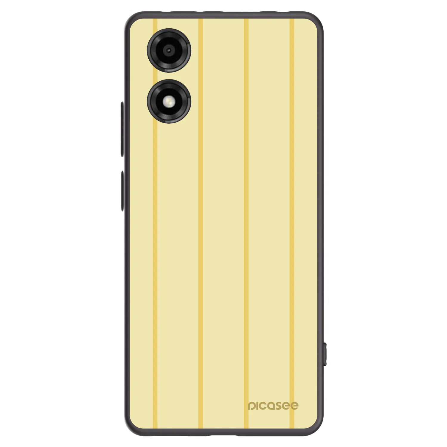 Picasee Μαύρη θήκη σιλικόνης για Motorola Moto E14 - Liquid sunshine