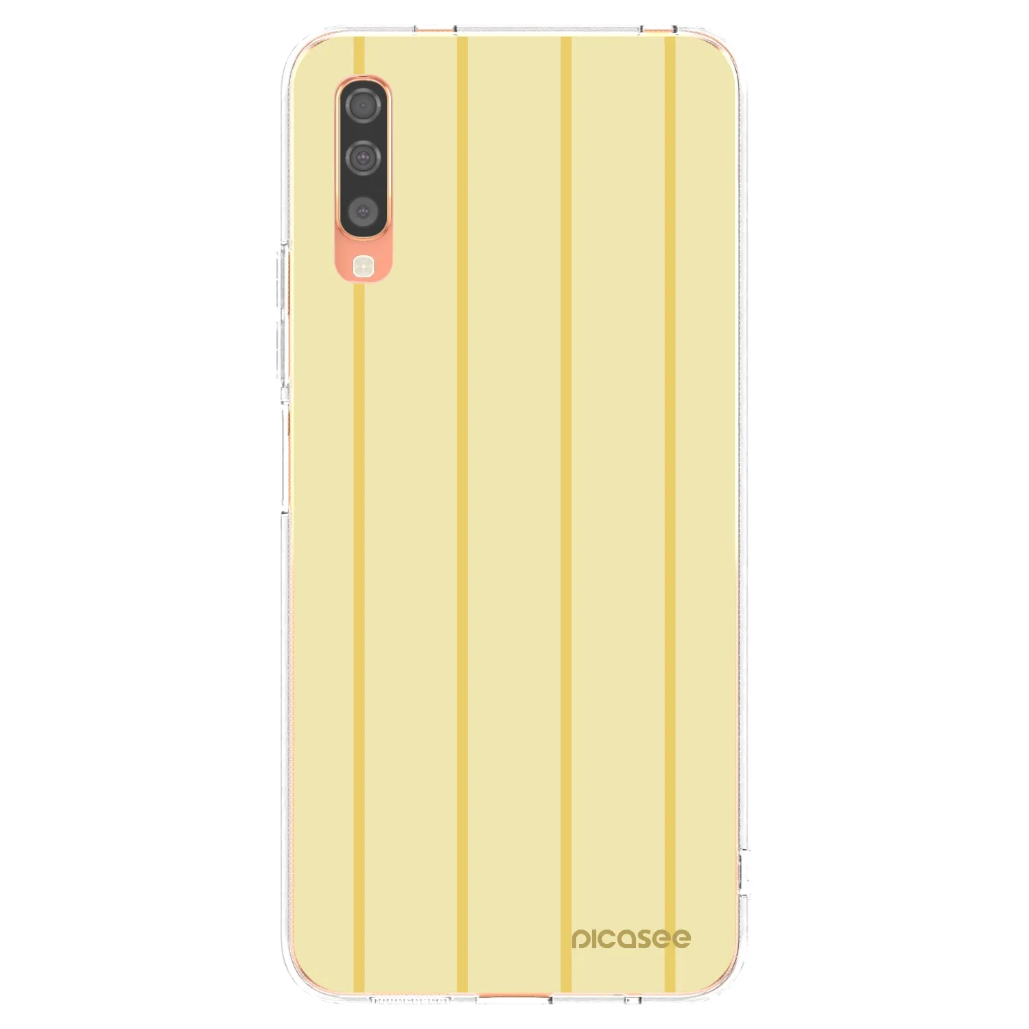 Picasee διαφανής θήκη σιλικόνης Samsung Galaxy A70 A705F - Liquid sunshine