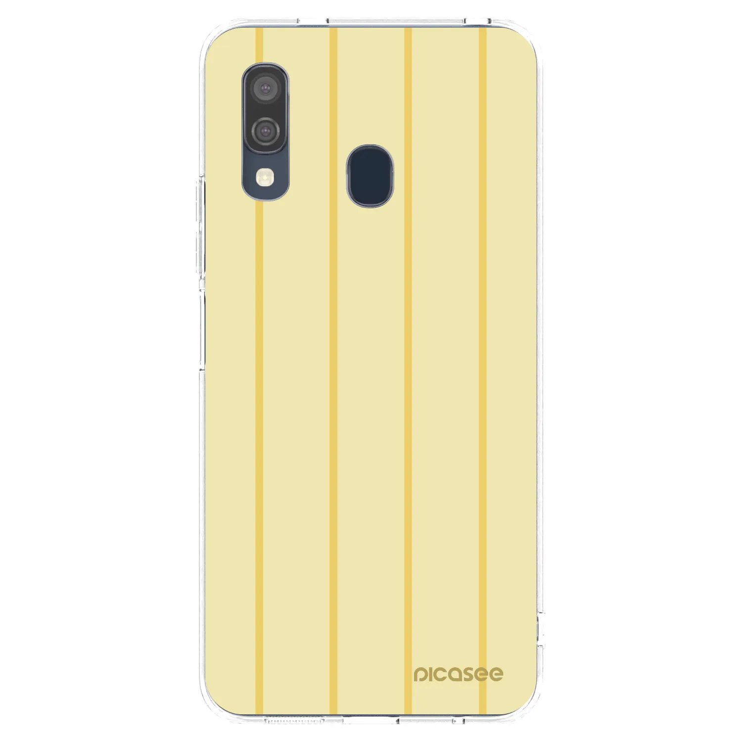 Picasee διαφανής θήκη σιλικόνης Samsung Galaxy A40 A405F - Liquid sunshine