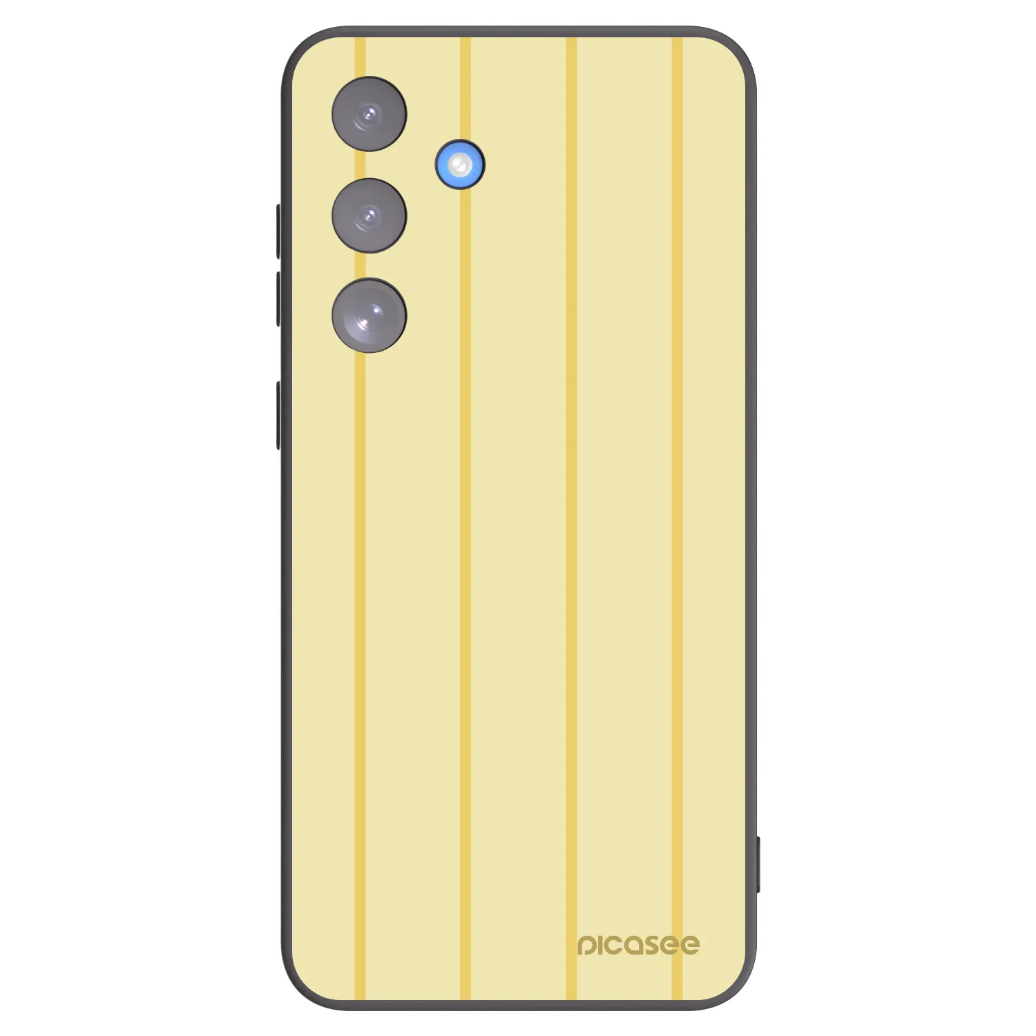 Picasee Μαύρη θήκη σιλικόνης για Samsung Galaxy S25 FE 5G - Liquid sunshine