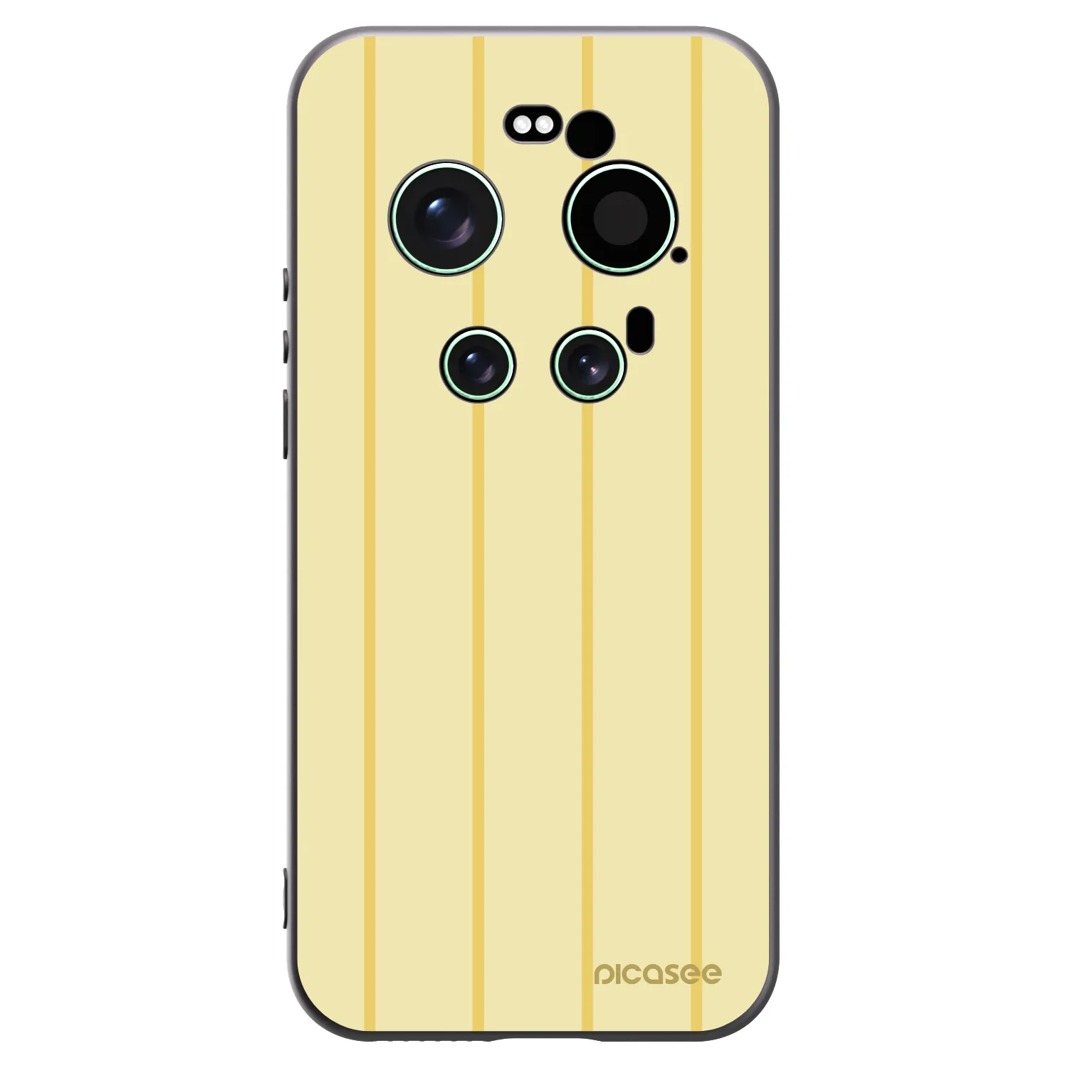Picasee Μαύρη θήκη σιλικόνης για Xiaomi 17 Ultra - Liquid sunshine