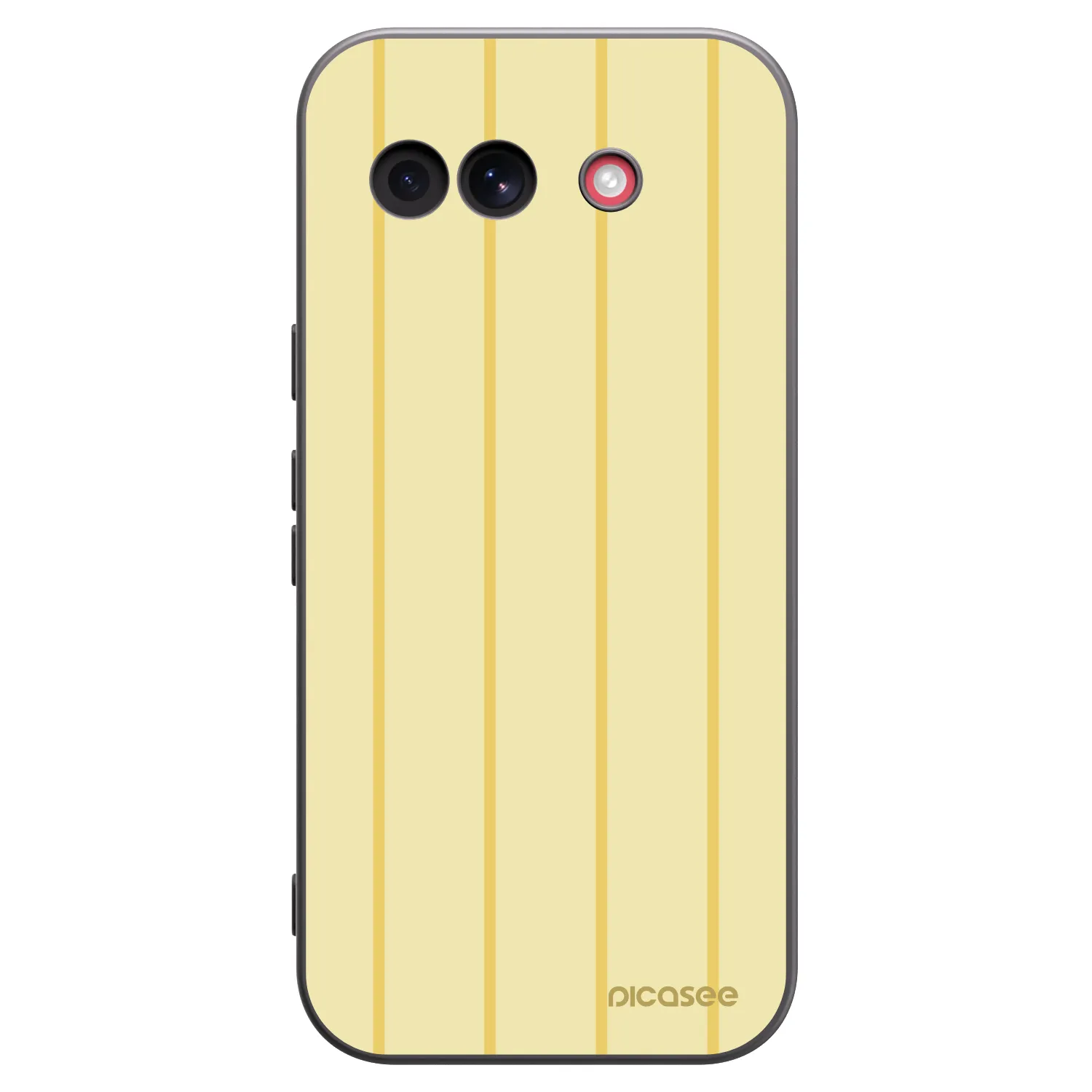 Picasee Μαύρη θήκη σιλικόνης για Google Pixel 10a - Liquid sunshine