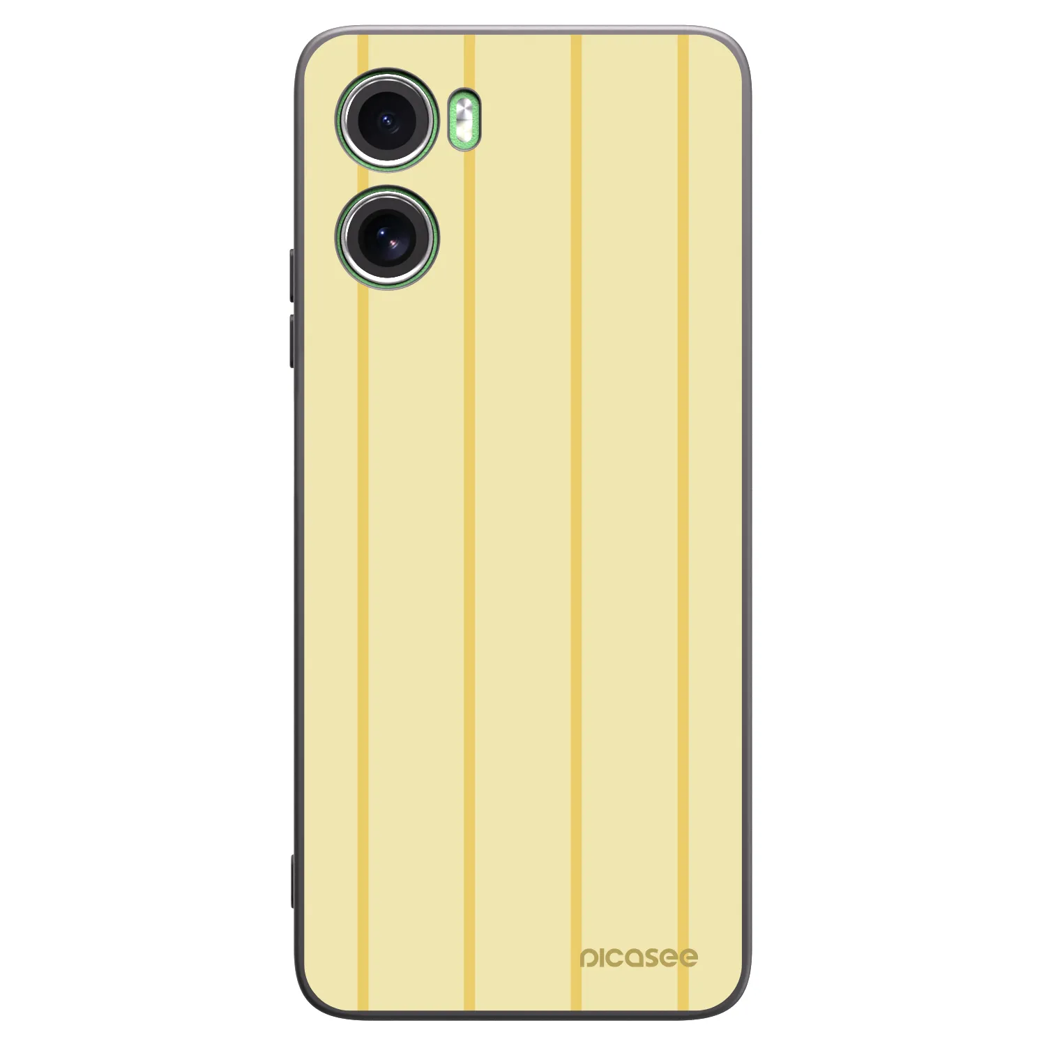 Picasee Μαύρη θήκη σιλικόνης για Motorola Moto G06 - Liquid sunshine